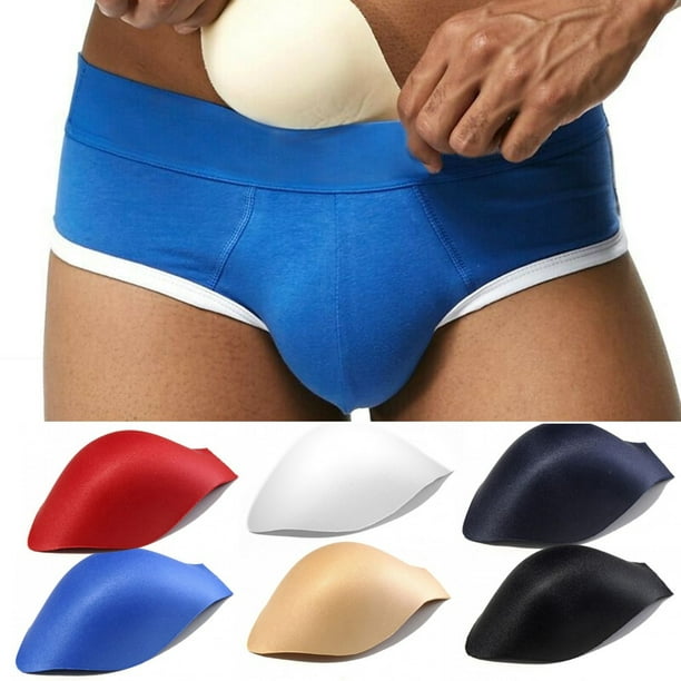 Lefu Men's Sponge Pouch Pad Cushion Underwear 3D Cup Bulge