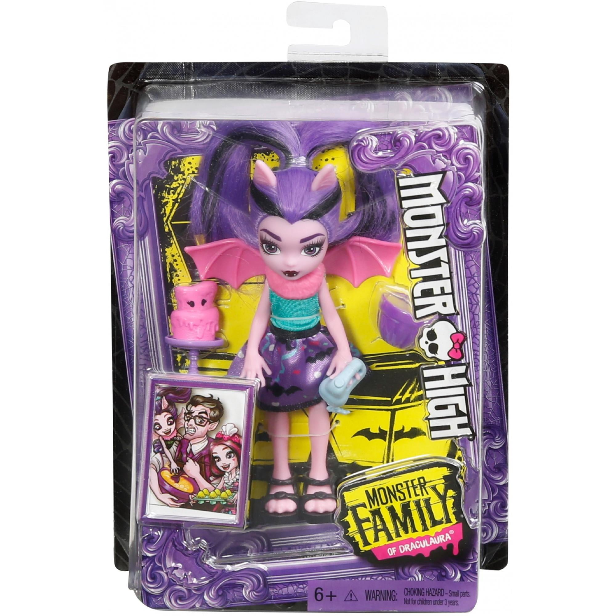 Monster High Monster Family Fangelica Doll : Monster High Monster Family Frankie Stein \u0026 Alivia