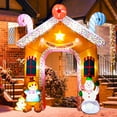 Christmas Inflatables Yard Decorations Outdoor, 10FT Tall Christmas ...