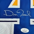 thumbnail image 3 of Autographed/Signed Dan Issel Denver White Retro Rainbow Basketball Jersey JSA COA, 3 of 4