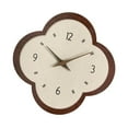 thumbnail image 4 of deevoka Wall Clock Creative Design Modern Wall Hanging Clock for Cafe Office Kitchen Flower Shape, 4 of 9