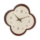 thumbnail image 4 of Reloj de pared silencioso, regalo de inauguración de la casa, diseño creativo, reloj decorativo moderno para Forma de la flor, 4 of 9
