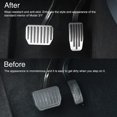 thumbnail image 3 of HSHDLDF Foot Pedal Pads Set for Tesla Model 3 Model Y Non-Slip Performance Aluminum Car Accessories Brake & Accelerator Pedal Covers for Model 3/Y (Silver), 3 of 6