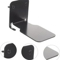 Ranliy Invisible Floating Bookshelves, Heavy-Duty Book Organizers, Wall Mounted Bookshelf, Iron Storage Shelves for Bedroom, Living Room, Office