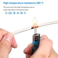 PATIKIL 9.8Ft 9AWG Electronic Wire, -30 To 200 Degrees Celsius Insulated High Temperature Resistant Electrical Flexible Silicone Cable For Lamp Boiler Heater, White