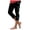 Green, variant on vigerkar Capri Pants for Women Casual Summer Pants Floral Print Yoga Capris High Waisted Tummy Control Seamless Leggings (Rose Gold, M)