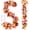 Brown, variant on Minzimin 2Pack, 5.9FT/Pack Fall Garland for Mantle Indoor Outdoor Thanksgiving Christmas Decor