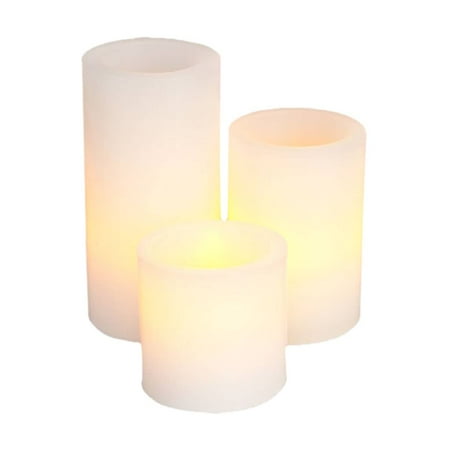 UPC 037916258102 product image for Gerson Company 25810 3pc Set 2 3 4in LED Candle White Boxed - Pack of 12 | upcitemdb.com