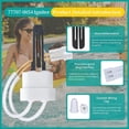 thumbnail image 3 of 77707-0054 Igniter, Pool Heater Kit Fits Pool and Spa Heaters Replacement Heater Accessories,1 * Pool Heater Kit,White, 3 of 6