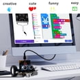 thumbnail image 4 of 52Pi DeskPi MicroCar Kit Compatible with Micro Bit V2, DIT Coding Robot Car Kit, STEM Educational Project for School and Home, Graphical Makecode Coding Car with Tutorial (Without Micro:bit), 4 of 9