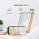 thumbnail image 3 of Digital Mirror Surface Alarm Clock With Bt Speaker Fm Radio Temperature Display Dual Alarms, 3 of 4