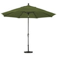 thumbnail image 2 of 11 Pieds Aluminium Marché Umbrella Collier Inclinaison DV Bronze/Sunbrella/Spectrum Cilantro, 2 of 2
