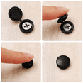 thumbnail image 3 of Tignapoo 100 Pack Black Plastic Screw Caps for Decoration and Dust Protection - Self-tapping Caps for Covering Holes - Wear-resistant and Easy to Install, 3 of 6