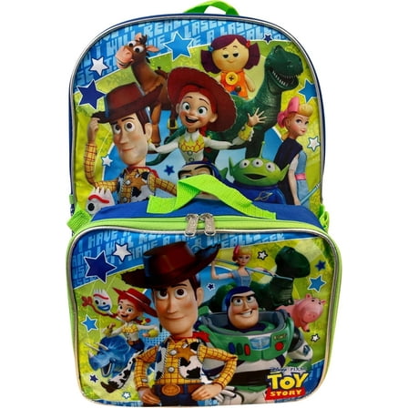 Toy Story 16" School Backpack With Lunch Box