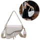 thumbnail image 4 of Bolso Hombro Cuero PU para Mujer Bolso Hombro Con Dos Correas Bolsos (blanco), 4 of 9