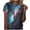 Blue#03, variant on Fashion 3D Tie Dye Galaxy Space T-Shirts for Women Cute Summer Short Sleeve Basic Crewneck Petite Tops Trendy Novelty Graphic Tees Blouse Blue#02 L