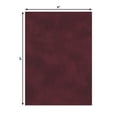 thumbnail image 2 of Dark Red Suede 5x7 Uncut Art Mat Board - No Opening - 10 Mats, 2 of 7