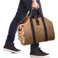 thumbnail image 4 of Riwesomey Portador de leña Plegable Portador de troncos de lona Bolsa de transporte de encerada grande Bolsa de impermeable con asas para Jardín y Patio Riwesomey TO002304-00, 4 of 6