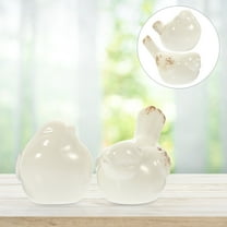 SEWCHICS Porcelain Ceramic Bird Figurines Home Decor Unique Gift for Animal Collectible Art