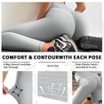 thumbnail image 2 of VENUZOR High Waist Leggings for Women Butt Lift Textured Yoga Pants Tummy Control Workout Booty leggings for Running Gym Fitness Weight Loss, 2 of 8