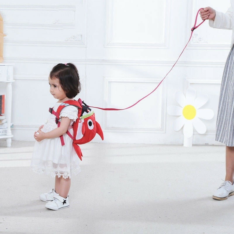 For Walking Toddler Kids Baby Safety Harness Leash Anti Lost Backpack Strap Bag 