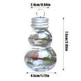 thumbnail image 3 of Hangs Pendant Refillable Bottle for Indoor Outdoor Use with Secure Cap Durable Design Versatile Applications Easy Filling and Reusable Dispensing, 3 of 5