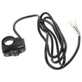 thumbnail image 1 of Shisuyan Motorcycle Headlight Horn Turn Switch 3-In-1 Light Horn Turn Signal Button Set, Motorcycle Headlights Horn Turn On/Off Control Switches For Scooter Electric Bike, 1 of 8