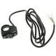 thumbnail image 1 of Interruptor de bocina para faro de motocicleta, juego de botones 3 en 1 para intermitentes de luz y bocina, interruptores de control de encendido y apagado de bocina para scooter y bicicleta eléctrica, 1 of 7