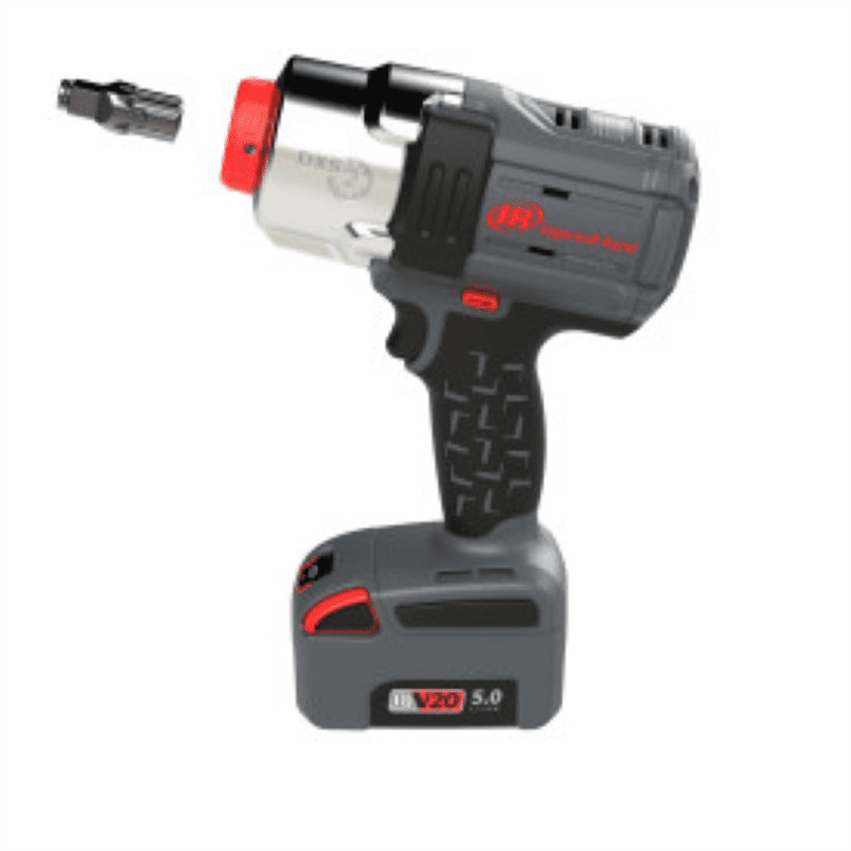 Ingersoll Rand DXS2 1/2 Inch 20V Cordless Impact Wrench, 1500 ft-lb, Friction Ring Retainer, Pistol, Bare Tool