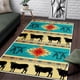 thumbnail image 3 of Ancient Egypt Area Rug 3D All Over Printed Non-slip Mat Dining Room Living Room Soft Bedroom Carpet 11 My Lux Decor Round, 3 of 10
