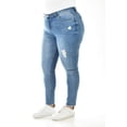 thumbnail image 2 of Jeans skinny /Tallas Extras, 178 (Mezclilla claro) azul 40, 2 of 7