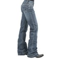 thumbnail image 3 of Stetson Apparel Womens  214 Fit Trouser Style Jeans 6 L Denim, 3 of 3
