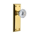 thumbnail image 3 of Grandeur Favfon_Prv_238 Fifth Avenue Solid Brass Rose Privacy Door Knob Set - Grey, 3 of 7