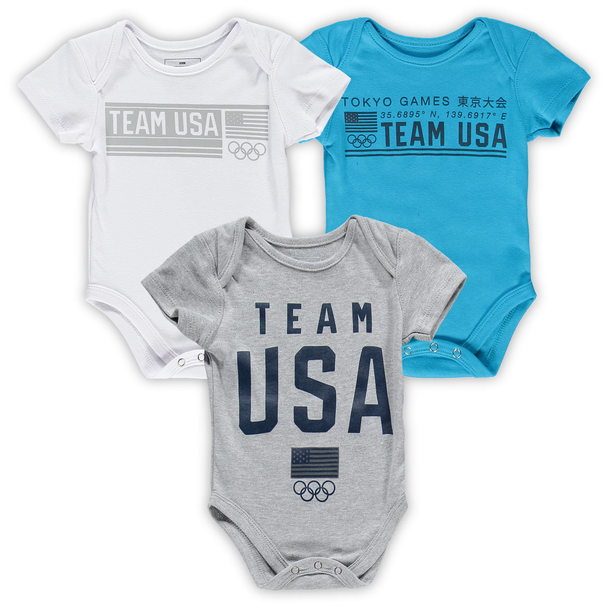 Outerstuff Team Usa Infant Summer Olympics 3 Piece Latitude Bodysuit Set Blue White Heathered Gray Walmart Com Walmart Com Outerstuff Team Usa Infant Summer Olympics 3 Piece Latitude Bodysuit Set Blue White Heathered Gray Walmart Com Walmart Com