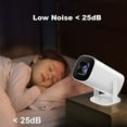 thumbnail image 3 of P30 Max Projector and Game with 2 Wireless Controllers, Smart Projector with Games Built in P30 Max, M300 Max Game Projector, Projector Video Games P30 Max, 4K HD Smart Plus Movie Projector, 3 of 9