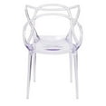 thumbnail image 1 of Heavenly Collection Plastic Dining Chair Set of 2, 1 of 3