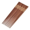 thumbnail image 3 of Japanese Chopsticks, Wooden Chopsticks Rectangular Exquisite Craftsmanship  For Gift For Daily Use, 3 of 8