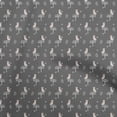 thumbnail image 1 of oneOone Cotton Poplin Gray Fabric Animal Quilting Supplies Print Sewing Fabric By The Yard 42 Inch Wide, 1 of 5