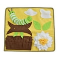 thumbnail image 1 of Shisuyan Snuffle Mat Yellow 1Pcs 19.7X17.7X0.8In, 1 of 8