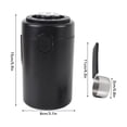 thumbnail image 5 of BIMZUC 600ML Airtight Coffee Canister – 304 Stainless Steel Dual‑Layer Storage with Humidity Monitor & One‑Way Vent, 5 of 7