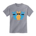 thumbnail image 1 of Tstars Boys Unisex Easter Holiday Shirts Easter Bunny Hip Trio Bunnies Kids Happy Easter Party Shirts Humor Funny Easter Gifts for Boy Kids T Shirt, 1 of 7