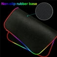 thumbnail image 2 of RGB Gaming Mouse Pad - Large Led Keyboard Pad, Mouse Mat with HD Map, Smoothly Waterproof Surface, Non-Slip Rubber Base, 31.5"X 11.8" & 12 Light Modes, 2 of 6