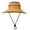 Yellow, variant on Iyufng Unisex Sun Hat Outdoor Hiking Bucket Hat with Adjustable Drawstring