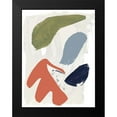 thumbnail image 2 of Cartissi 19x24 Black Modern Framed Museum Art Print Titled - Four Colours V, 2 of 5