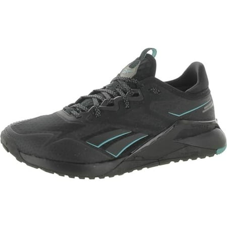 Reebok Womens Nano X2 Tr Adventure Cross Trainers Core Black/Teal/Grey Size 10.5