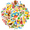 3A, variant on 35pcs-50pcs Tropical Vacation Decals Summer Beach Stickers Holiday Kids Stickers for Laptops Suitcases