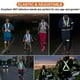 thumbnail image 5 of Chaleco reflectante, cinturón reflectante con 2 brazaletes reflectores, ajustable, alta visibilidad, ultraligero y cómodo para correr, caminar, andar en bicicleta, 5 of 5