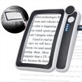thumbnail image 2 of Lupa Grande 4X con Luces LED, Lupa Recargable por USB, Lámpara de Lectura de Mano, 2 of 6