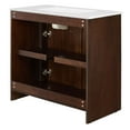 thumbnail image 5 of Modway Appia 36" Bathroom Vanity in Walnut White, 5 of 10