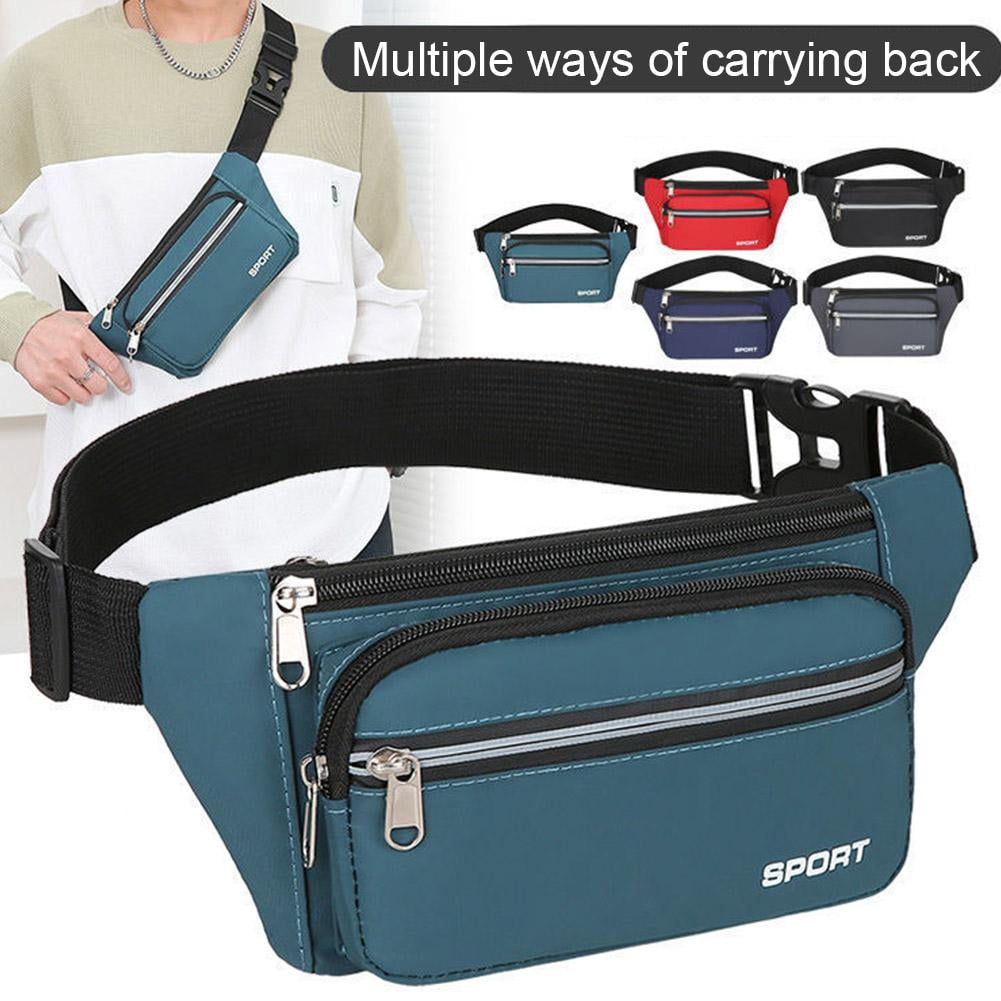 Ceinture Running Edifit Banane Sport Imperméable - Homme Femme Avec Porte-Bouteille, Réfléchissante Et Sangle Réglable